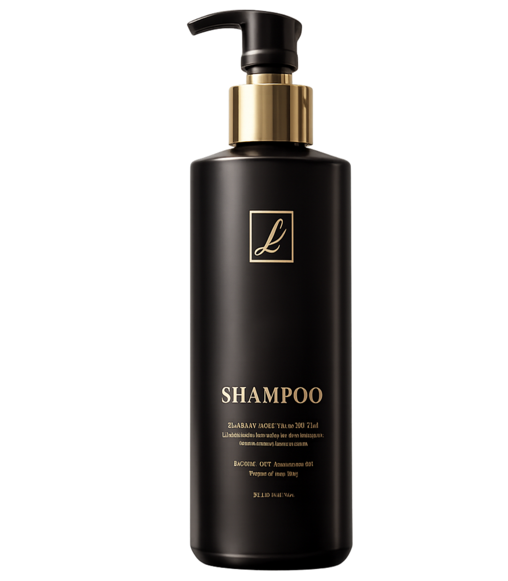 シャンプーのボトル画像